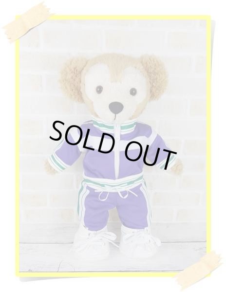 画像1: 【予約受付中】 ダッフィー 衣装 Sサイズ (身長43cm) キンプリ 風 紅白 コスチューム 服 イエロー kp472 (1)