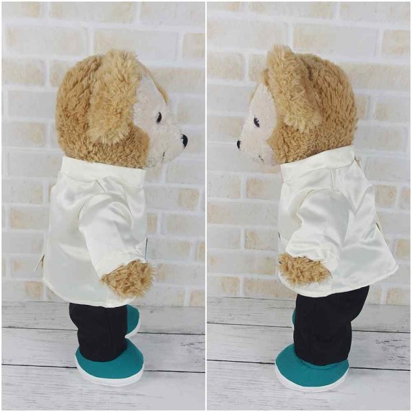 画像3: 『SALE中』ダッフィー 衣装 Sサイズ (身長43cm) キンプリ 風 紅白 コスチューム 服 紫 kp473 (3)