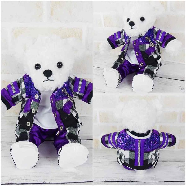 画像5: 【予約受付中】 キンプリベア 衣装 メンカラチェック コスチューム 服 kp508 (5)