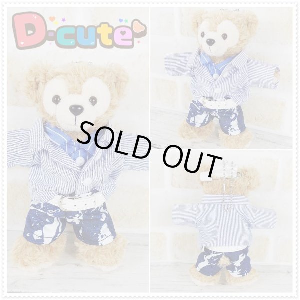 画像4: 【予約受付中】ダッフィー 衣装 ぬいばサイズ (全長14cm) なにもの コスチューム 服 kp553 漆黒 (4)