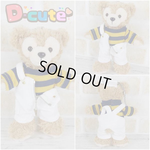 画像4: 『SALE中』ダッフィー 衣装 ぬいばサイズ (全長14cm) なにもの コスチューム 服 kp554 イエロー (4)