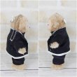 画像3: 【予約受付中】 ダッフィー 衣装 ぬいばサイズ (全長14cm) なにもの MV 風 コスチューム 服 kp563 漆黒 (3)