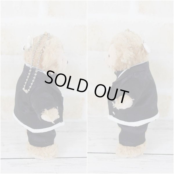 画像3: 【予約受付中】 ダッフィー 衣装 ぬいばサイズ (全長14cm) なにもの MV 風 コスチューム 服 kp563 漆黒 (3)