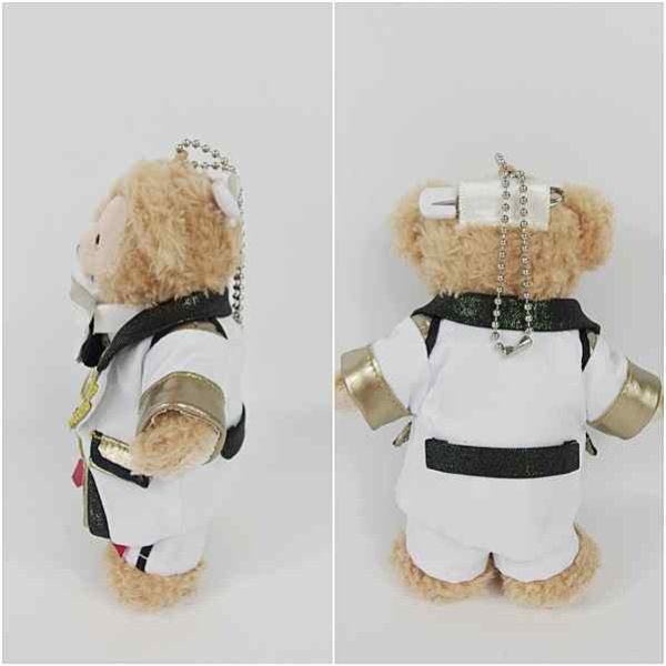 画像3: 『SALE中』 ダッフィー 衣装 ぬいばサイズ (全長14cm) コスチューム 服 kp60 真紅 (3)