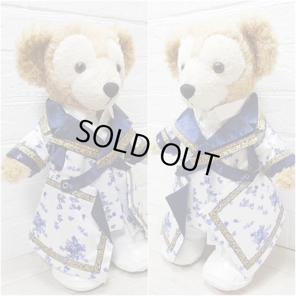 画像2: 【予約受付中】  ダッフィー Sサイズ (身長43cm) ピース 青い花 衣装 コスチューム 服 kp612 イエロー担当 (2)