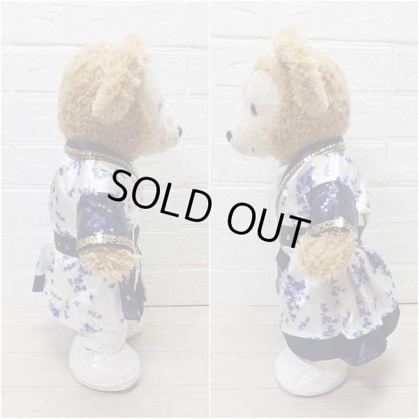 画像3: 【予約受付中】ダッフィー Sサイズ (身長43cm) ピース 青い花 衣装 コスチューム 服 kp611 (3)