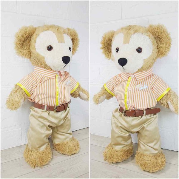 画像2: 【予約受付中】 ダッフィー 衣装 Sサイズ (身長43cm) キントレ 風コスチューム 服 kp622 (2)