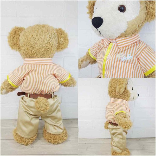 画像3: 【予約受付中】 ダッフィー 衣装 Sサイズ (身長43cm) キントレ 風コスチューム 服 kp622 (3)