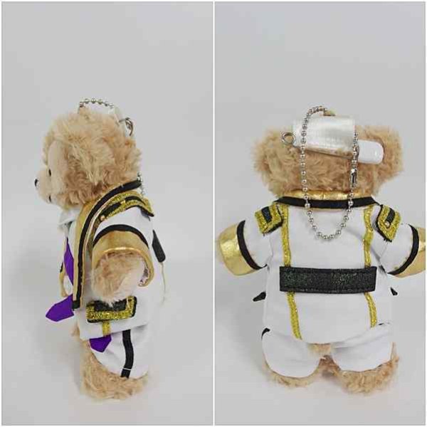 画像3: 『SALE中』 ダッフィー 衣装 ぬいばサイズ (全長14cm) コスチューム 服 kp63 紫 (3)