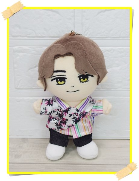 画像1: はぴぬい キンプリ (King&Prince) サイズ コスチューム 衣装 服 kp674 イエロー (1)