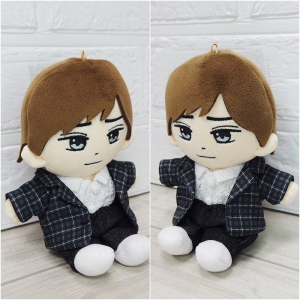 画像2: はぴぬい キンプリ (King&Prince) サイズ コスチューム 衣装 服 kp675 漆黒 (2)