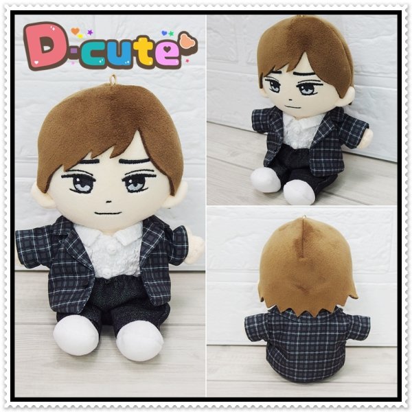 画像4: はぴぬい キンプリ (King&Prince) サイズ コスチューム 衣装 服 kp675 漆黒 (4)