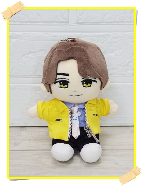 画像1: はぴぬい キンプリ (King&Prince) サイズ コスチューム 衣装 服 kp676 イエロー (1)