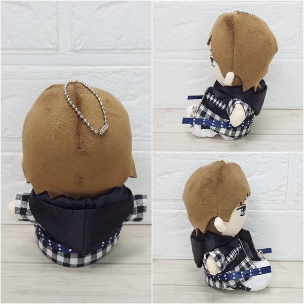 画像3: 【予約受付中】  はぴぬい キンプリ (King&Prince) サイズ コスチューム 衣装 服 kp681 漆黒 (3)