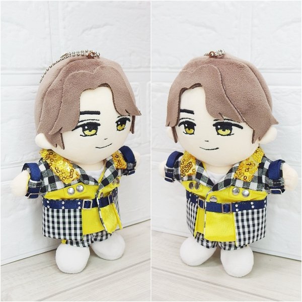 画像2: はぴぬい キンプリ (King&Prince) サイズ コスチューム 衣装 服 kp682 イエロー (2)