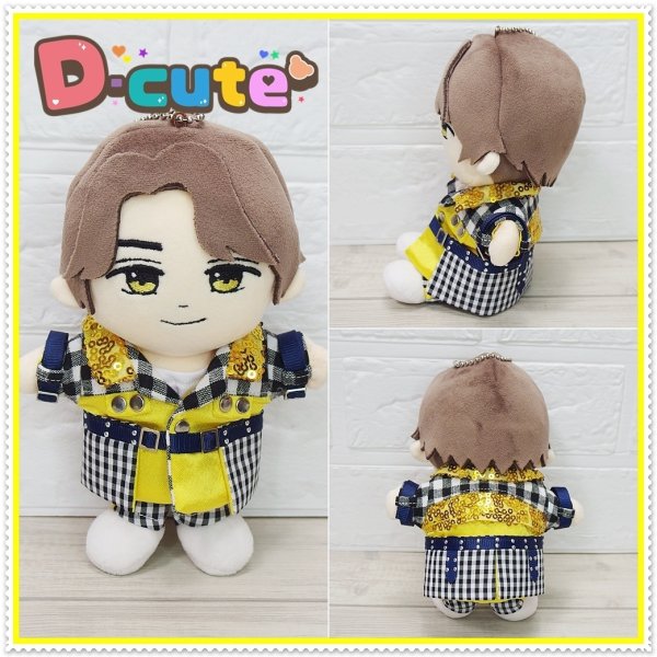 画像4: はぴぬい キンプリ (King&Prince) サイズ コスチューム 衣装 服 kp682 イエロー (4)