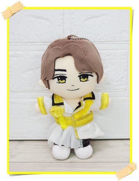 画像1: はぴぬい キンプリ (King&Prince) サイズ コスチューム 衣装 服 kp684 イエロー (1)
