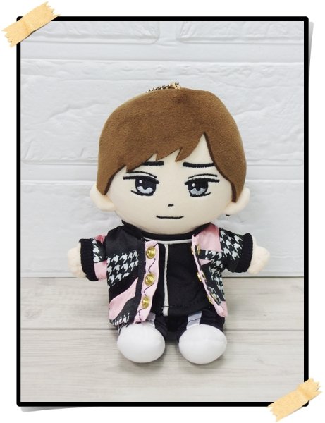 画像1: 【予約受付中】はぴぬい キンプリ (King&Prince) サイズ コスチューム 衣装 服 kp685 漆黒 (1)