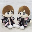 画像2: 【予約受付中】はぴぬい キンプリ (King&Prince) サイズ コスチューム 衣装 服 kp685 漆黒 (2)