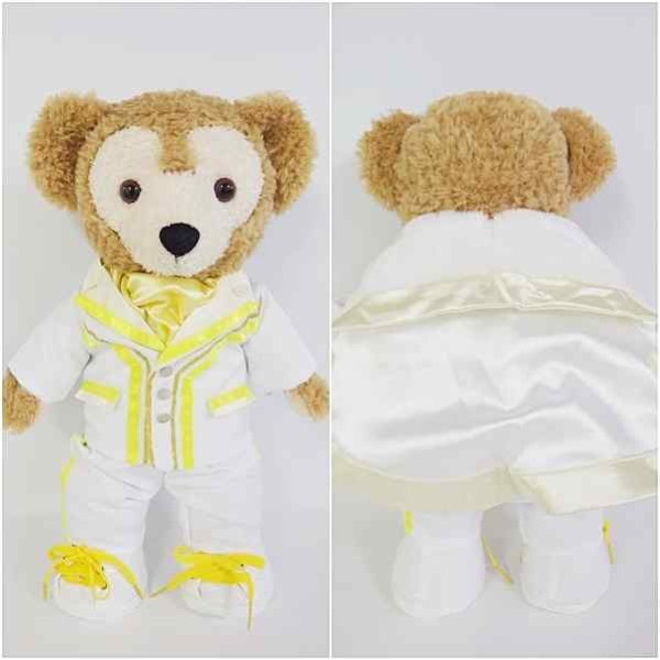 画像3: 【予約受付中】 ダッフィー 衣装 Sサイズ (身長43cm) キンプリ 風コスチューム 服 kp82 ひまわりイエロー (3)