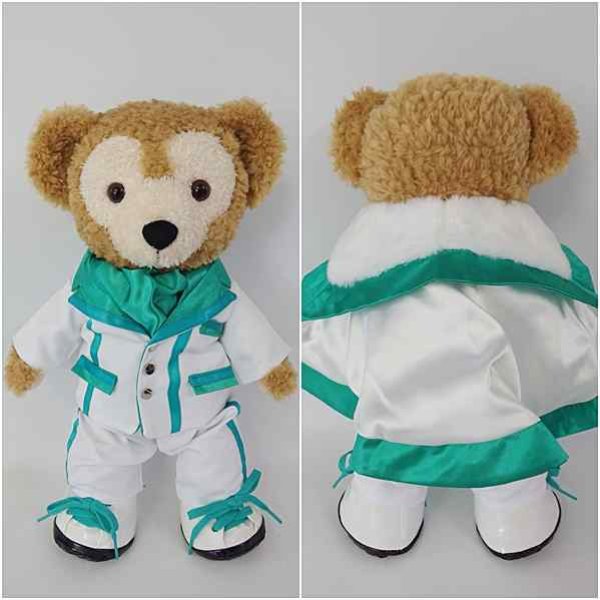 画像3: 【予約受付中】 ダッフィー 衣装 Sサイズ (身長43cm) キンプリ 風コスチューム 服 kp85 ターコイズブルー (3)