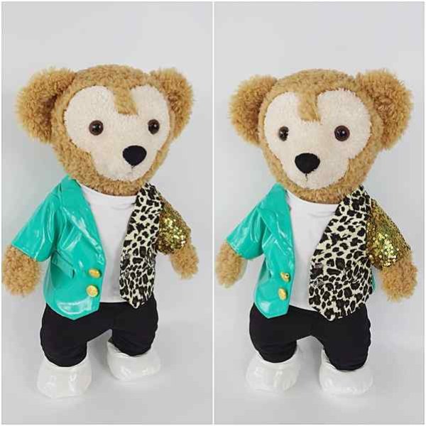 画像2: 【予約受付中】 ダッフィー 衣装 Sサイズ (身長43cm) コスチューム 服 na09 (2)