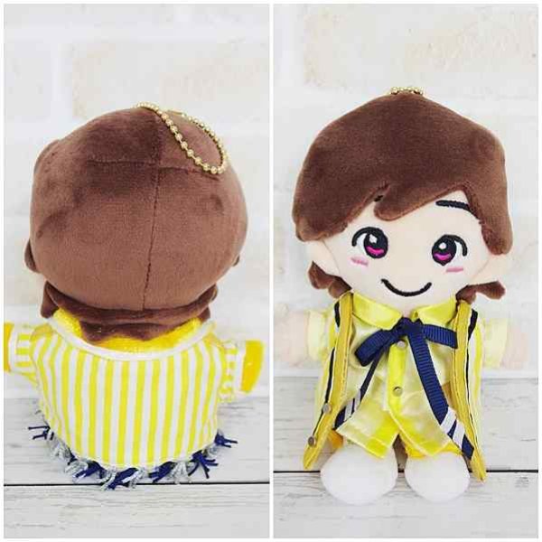 画像5: 【予約受付中】 ちびぬい 衣装 コスチューム 服 na102 黄色シマシマ衣装 ピンク担当 (5)