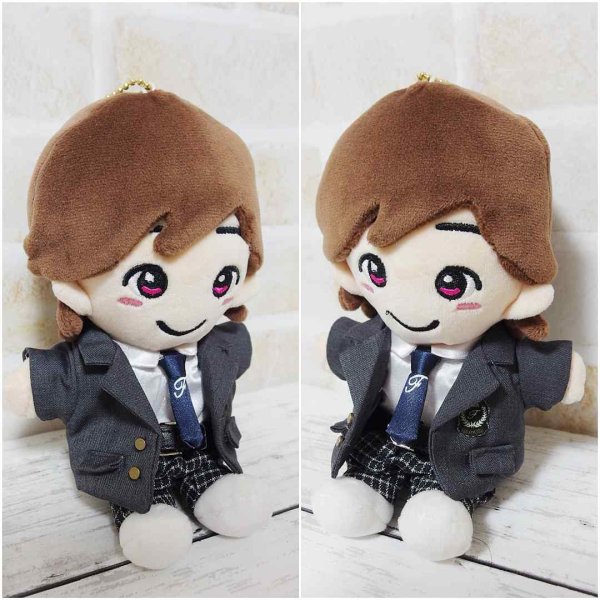 画像2: 【予約受付中】ちびぬい 衣装 コスチューム 服 na118  金田一 ピンク (2)