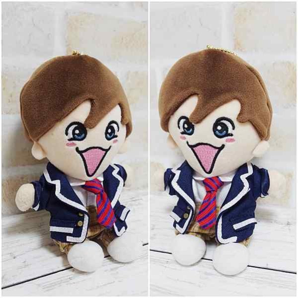 画像2: 【予約受付中】 ちびぬい 衣装 コスチューム 服 na116 紺色 学生 青担当 (2)