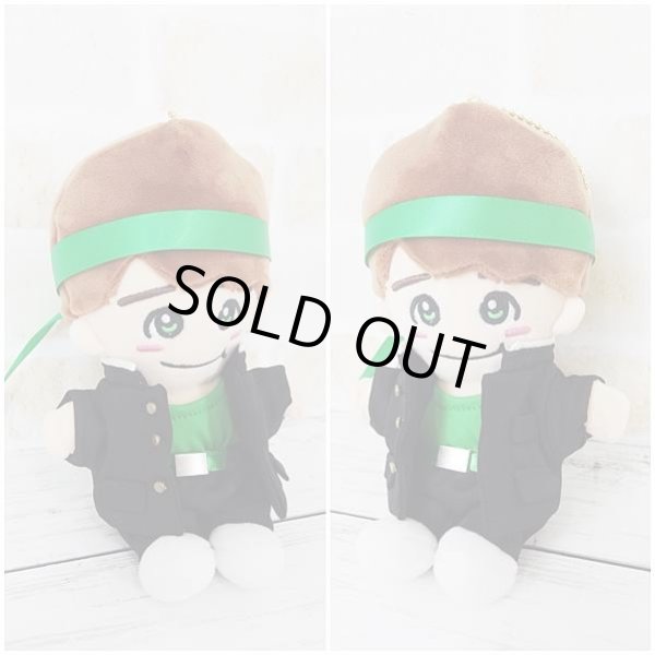 画像2: 【予約受付中】 ちびぬい 衣装 コスチューム 服 na145 高校野球応援し隊 風 衣装 緑担当 (2)