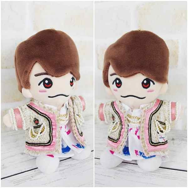 画像2: 【予約受付中】ちびぬい 衣装 コスチューム 服 na171 ピンクツイード衣装 赤担当 (2)