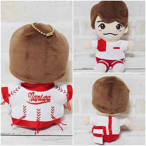 画像5: 【予約受付中】ちびぬい 衣装 コスチューム 服 na261 野球ボール風 衣装 赤担当 (5)