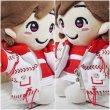 画像3: 【予約受付中】ちびぬい 衣装 コスチューム 服 na262 野球ボール風　衣装 ピンク担当 (3)