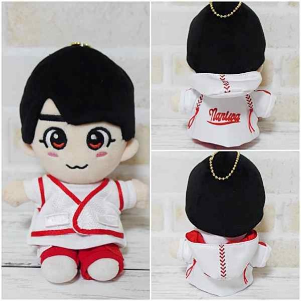 画像5: ちびぬい 衣装 コスチューム 服 na263 野球ボール風 衣装 オレンジ担当 (5)