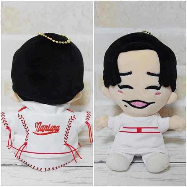 画像5: ちびぬい 衣装 コスチューム 服 na264 野球ボール風 衣装 黄色担 (5)