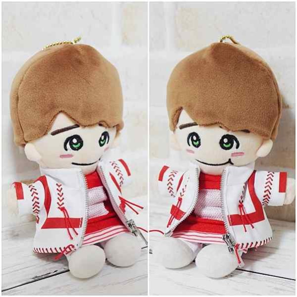 画像2: 【予約受付中】 ちびぬい 衣装 コスチューム 服 na265 野球ボール風 衣装 緑担当 (2)