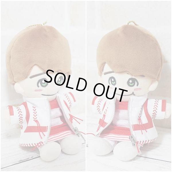 画像2: ちびぬい 衣装 コスチューム 服 na265 野球ボール風　衣装 緑担当 (2)