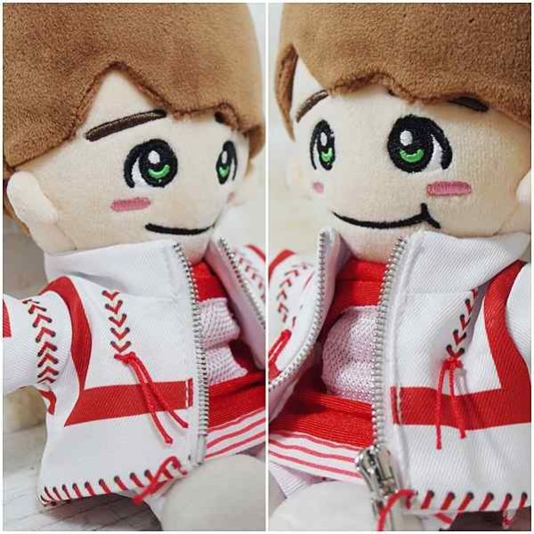 画像3: 【予約受付中】 ちびぬい 衣装 コスチューム 服 na265 野球ボール風 衣装 緑担当 (3)