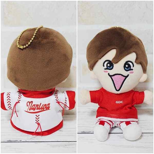 画像5: 【予約受付中】 ちびぬい 衣装 コスチューム 服 na266 野球ボール風 衣装 青担当 (5)