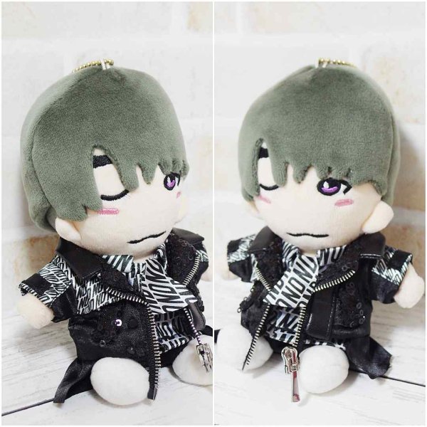 画像2: 【予約受付中】ちびぬい 衣装 コスチューム 服 na277 2nd 新黒ジャケット衣装 衣装 紫担当 (2)