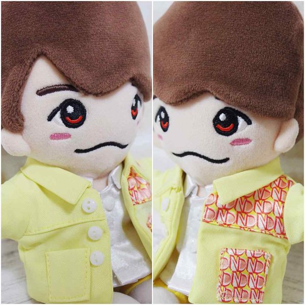 画像3: 【予約受付中】 ちびぬい 衣装 コスチューム 服 na281 2nd 新黄色ジャケット衣装 衣装 赤担当 (3)