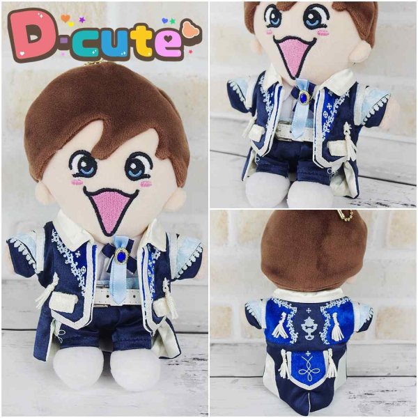 画像6: 【予約受付中】 ちびぬい 衣装 コスチューム 服 na336 青担当 (6)