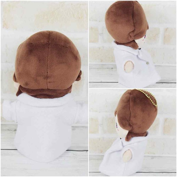 画像3: 【予約受付中】 ちびぬい ハッピー 衣装 コスチューム 服 na372 MV白衣装 ピンク担当 (3)