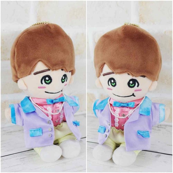 画像2: 【予約受付中】 ちびぬい ハッピー 衣装 コスチューム 服 na385 MVカラフル衣装 緑色担当 (2)