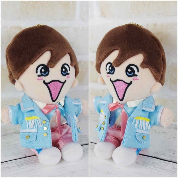 画像2: 【予約受付中】ちびぬい ハッピー 衣装 コスチューム 服 na386 MVカラフル衣装 青担当 (2)