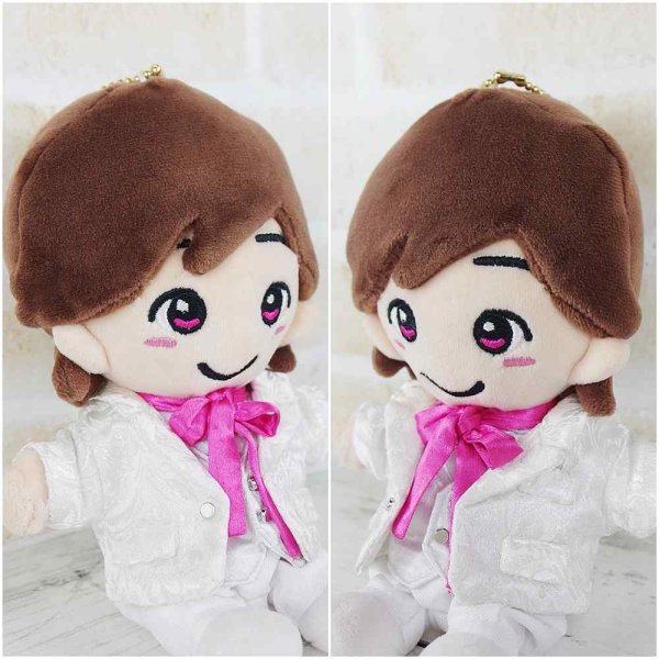 画像3: 【予約受付中】 ちびぬい ハッピー 衣装 コスチューム 服 na392 1周年 配信 白ジャケット ピンク担当 (3)