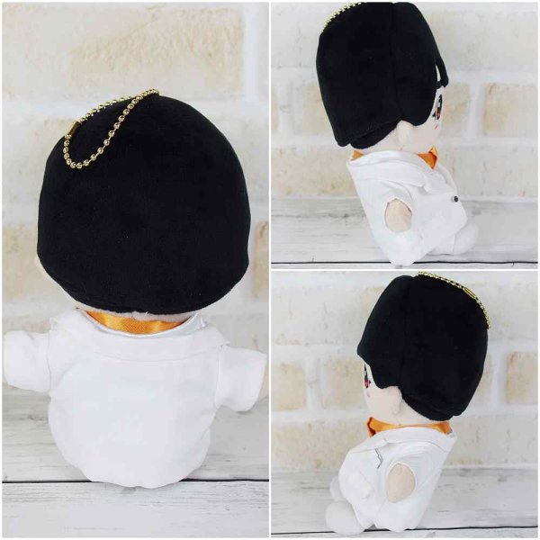 画像4: 【予約受付中】 ちびぬい ハッピー 衣装 コスチューム 服 na393 1周年 配信 白ジャケット オレンジ担当 (4)