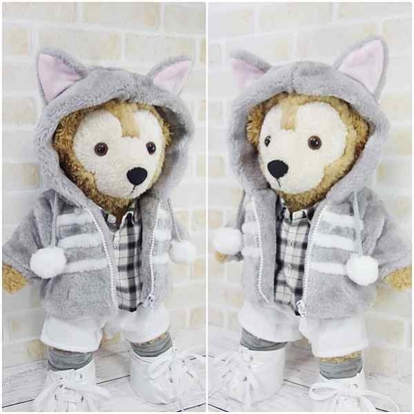 画像2: 【予約受付中】 ダッフィー 衣装 Sサイズ (身長43cm) コスチューム 服 na39 (2)