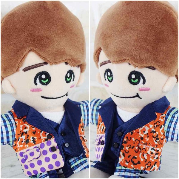 画像3: 【予約受付中】 ちびぬい  衣装 コスチューム 服 na445 Poppin衣装 緑色担当 (3)