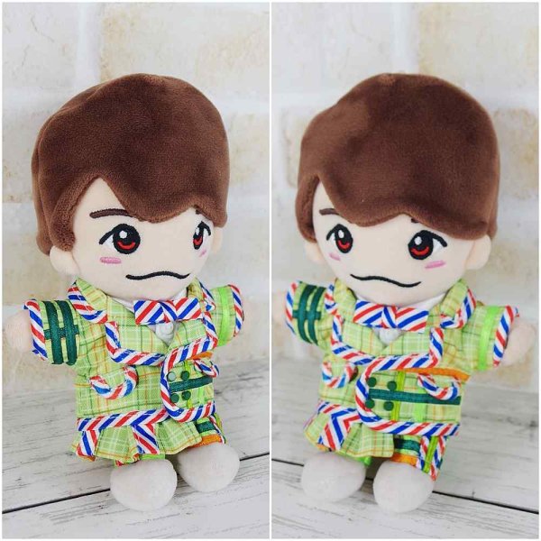 画像2: ちびぬい  衣装 コスチューム 服 na451 PoP衣装 赤担当 (2)